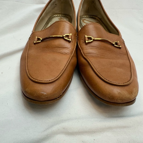 Sam Edelman brown Leather Loafers Shoes 7.5 - Picture 4 of 7
